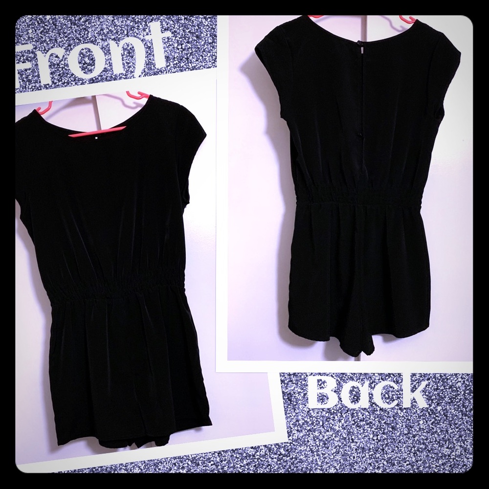 Blackish/Blueish Romper Shorts